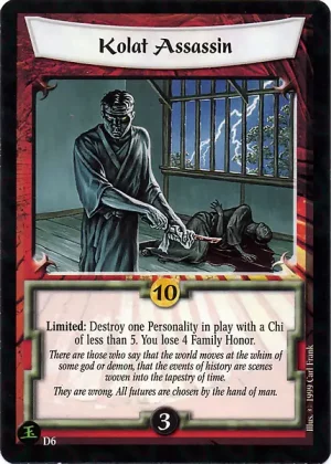Kolat Assassin (D6)