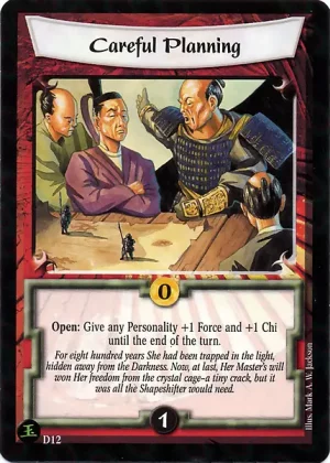 Careful Planning (D12)