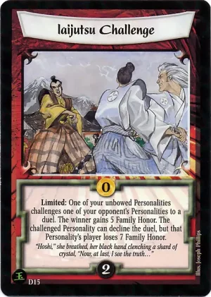 Iaijutsu Challenge (D15)