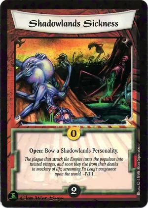 Shadowlands Sickness
