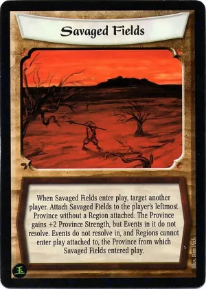 Savaged Fields