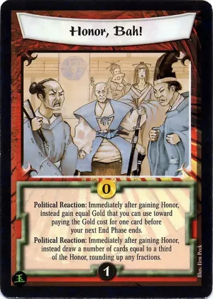 Honor, Bah!
