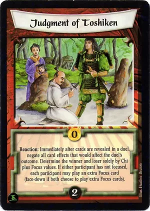Judgement of Toshiken