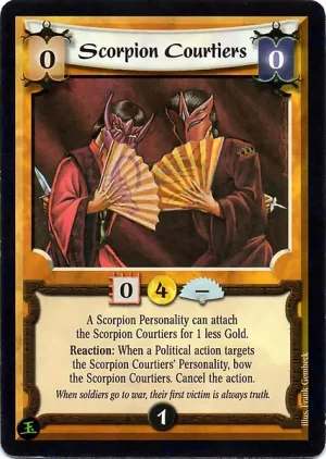 Scorpion Courtiers