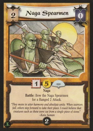 Naga Spearmen ***QUINTO HOOVER ART!