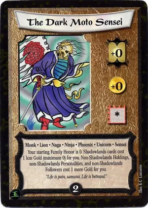 The Dark Moto Sensei
