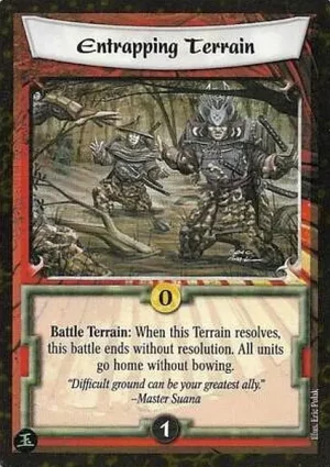 Entrapping Terrain