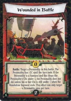 Wounded in Battle