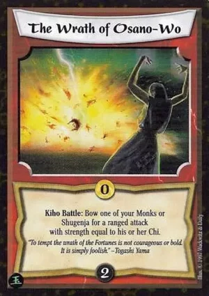 The Wrath of Osano-Wo