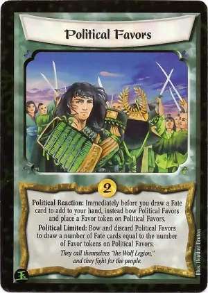 Political Favors