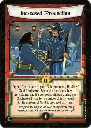 Increased Production