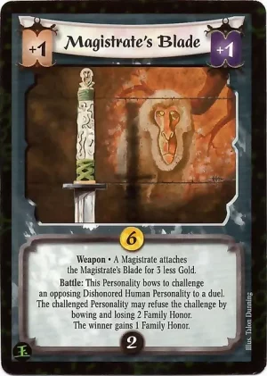 Magistrate's Blade