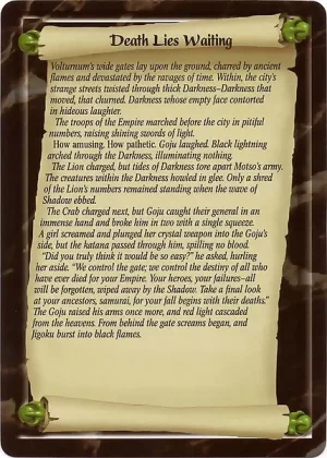 Dark Path of Shadow [story back]
