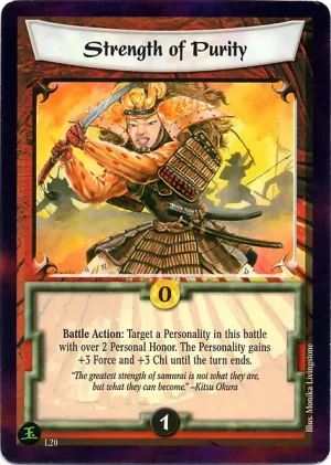 Strength of Purity (L20)