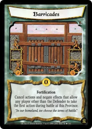 Barricades