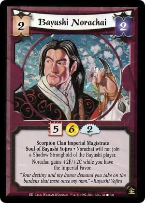 Bayushi Norachai