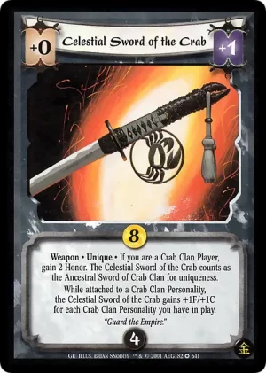 Celestial Sword of the Crab FOIL