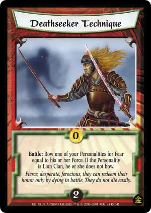 Deathseeker Technique