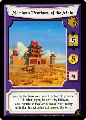 Northern Provinces of the Moto