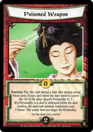 Poisoned Weapon