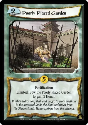 Poorly Placed Garden