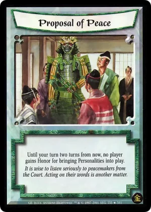 Proposal of Peace FOIL