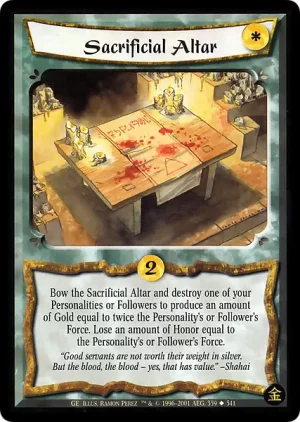 Sacrificial Altar