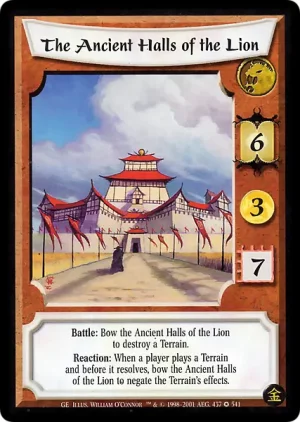 The Ancient Halls of the Lion