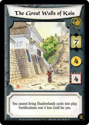 The Great Walls of Kaiu