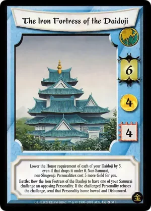 The Iron Fortress of the Daidoji
