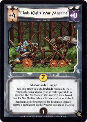 Thuk-Kigi's War Machine