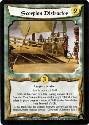 Scorpion Distractor FOIL