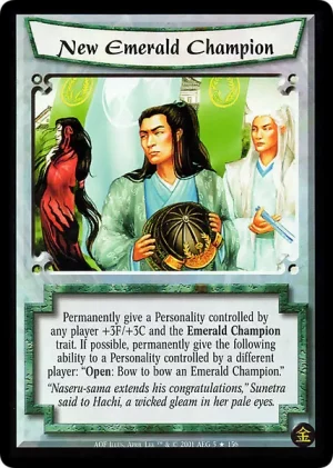New Emerald Champion