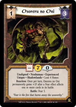 Osoreru no Oni XP