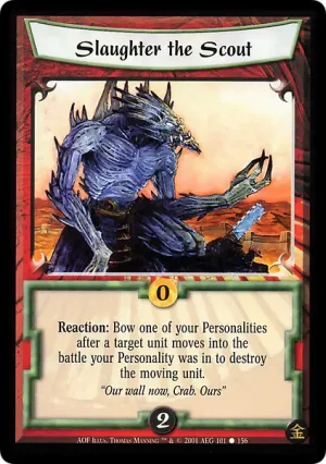 Slaughter the Scout [version 2]