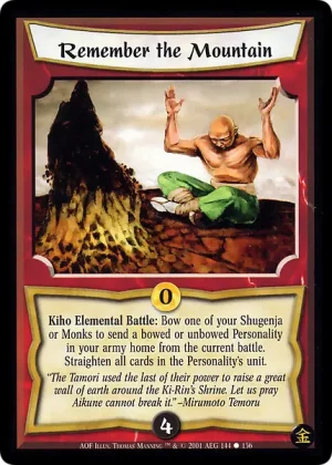 Remember the Mountain