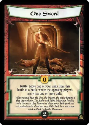 One Sword