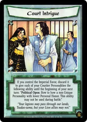 Court Intrigue FOIL