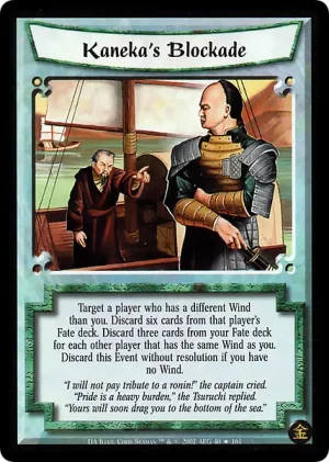 Kaneka's Blockade