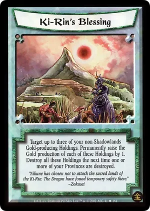 Ki-Rin's Blessing
