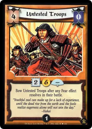 Untested Troops