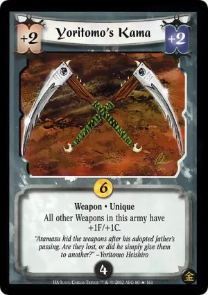 Yoritomo's Kama