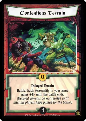 Contentious Terrain