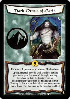 Dark Oracle of Earth XP