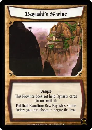 Bayushi's Shrine