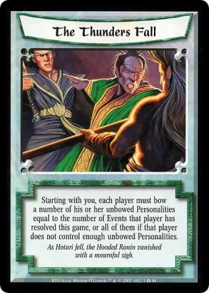 The Thunders Fall
