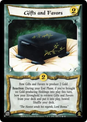 Gifts and Favors