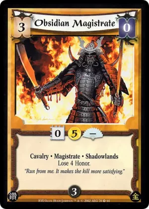 Obsidian Magistrate