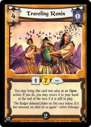 Traveling Ronin FOIL
