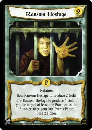 Ransom Hostage